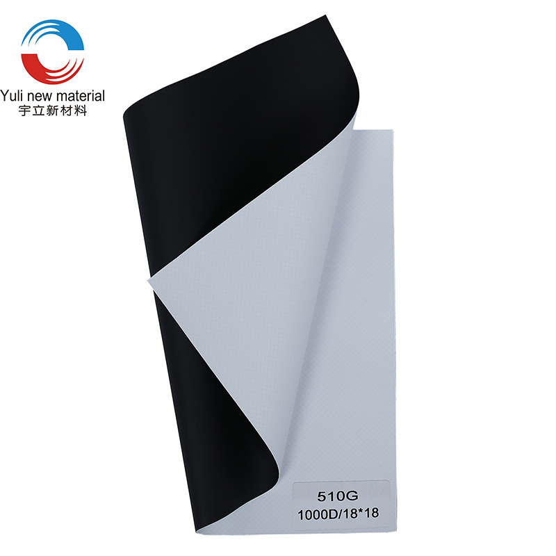 510gsm 1000D × 1000D 18 × 18 مغلفة PVC Flex Banner